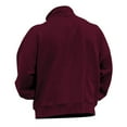 thumbnail image 2 of XAOWF Men'S Casual Quarter-Zip Sweatshirt Solid Color Henley Neck Soft Warm Long Sleeve Stylish Pullover Everyday Workout 2025 Autumn Comfort Breathable Tops, 2 of 4