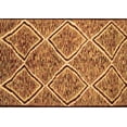 thumbnail image 1 of Ahgly Company Indoor Rectangle Abstract Brown Contemporary Area Rugs, 2' x 4', 1 of 4