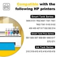 thumbnail image 2 of Juego de botellas de tinta INKTHRIX 31 32XL compatibles con HP Smart Tank, 2 of 6