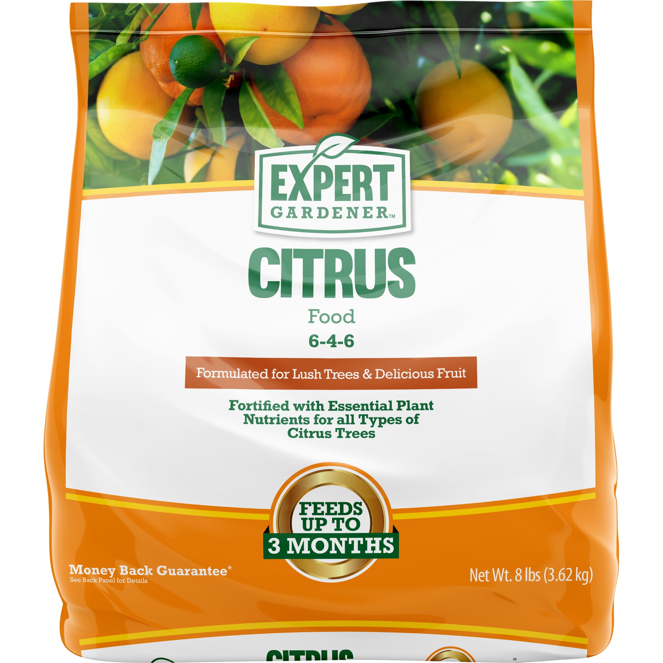 Expert Gardener Citrus Plant Food Fertilizer 646, 8 lb.