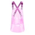 thumbnail image 1 of Delantal Btafrte Transparente para Peluquería Cinta Rosa, 1 of 6