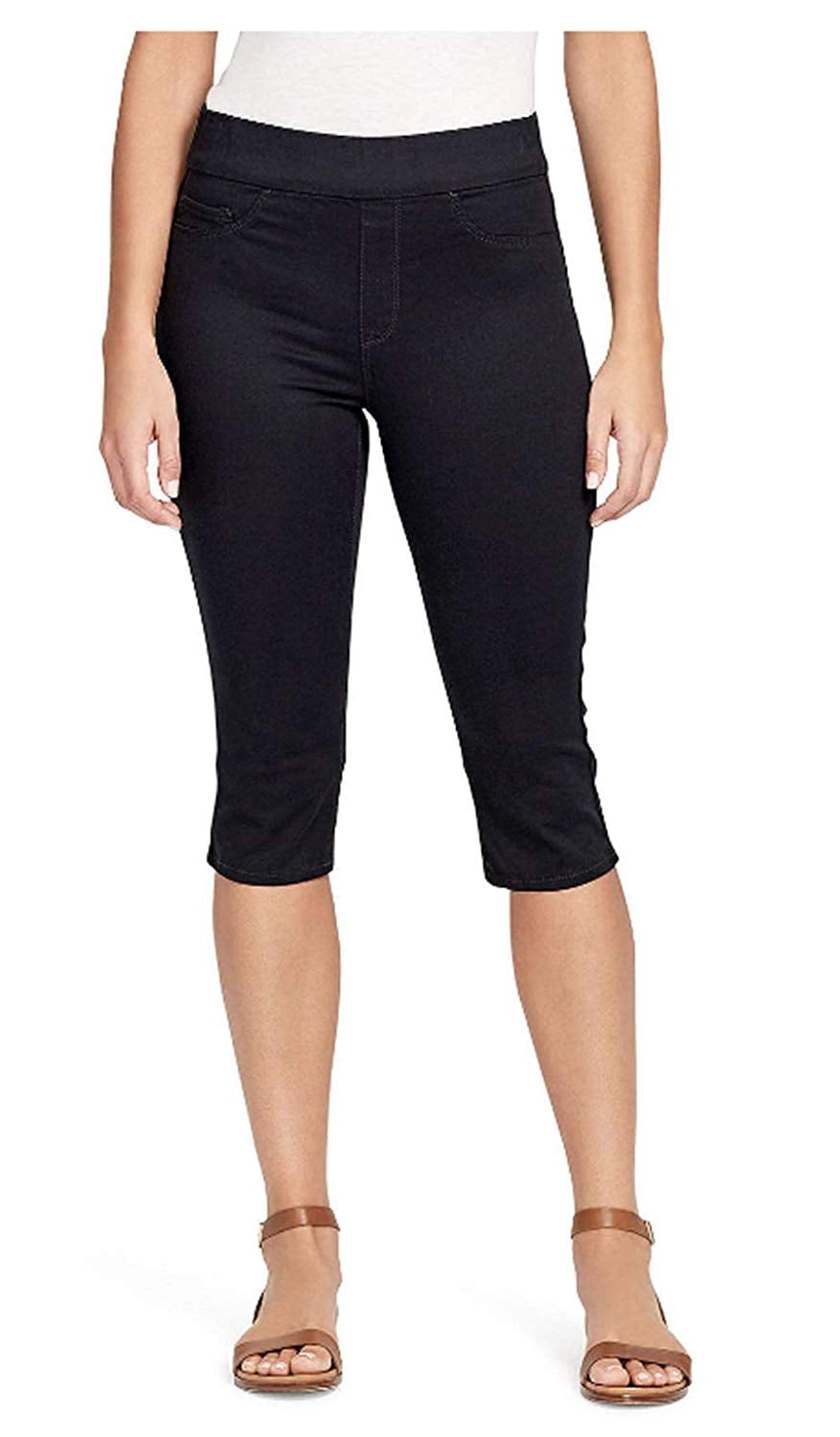 Nine West - Nine West Womens Heidi Pull-On Skimmer Yoga Stretch Jeans ...