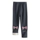 thumbnail image 1 of Leggings Para Niños Medias Para Bebés Otoño Invierno Pantalones Para Niñas Pantalones Elásticos Impreso Cepillado Cálido Leggings Casuales Gris Oscuro Odeerbi  LM103-10885, 1 of 3