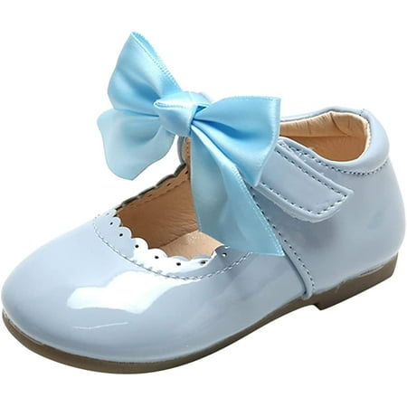 

QWZNDZGR Bridesmaids Heels Glitter Princess Shoes Baby Girls Glitter Sequins Bling Mary Jane Rhinestone Buckle Ballerina Flat