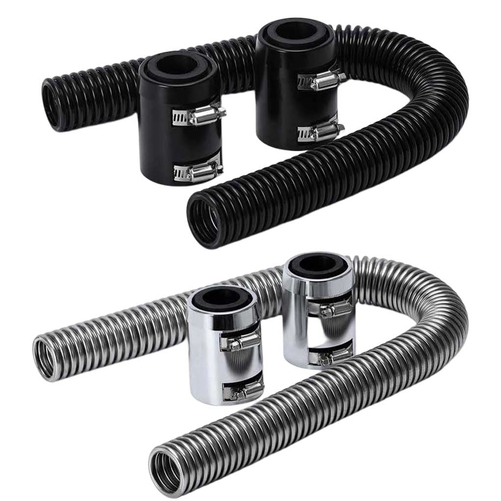 Tuyau De Refroidissement Voiture 25mm - Longueur 127mm - Universel Avec Colliers - Neuf