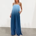 thumbnail image 2 of TAIAOJING Womens Overalls Jumpsuits Solid Gradient Rompers Casual Comfy With Pockets, 2 of 6