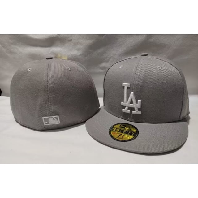 MLB Los Angeles Dodgers Sombrero Ajustado No Ajustable Gorra De Béisbol Completa Cerrada Hip Hop