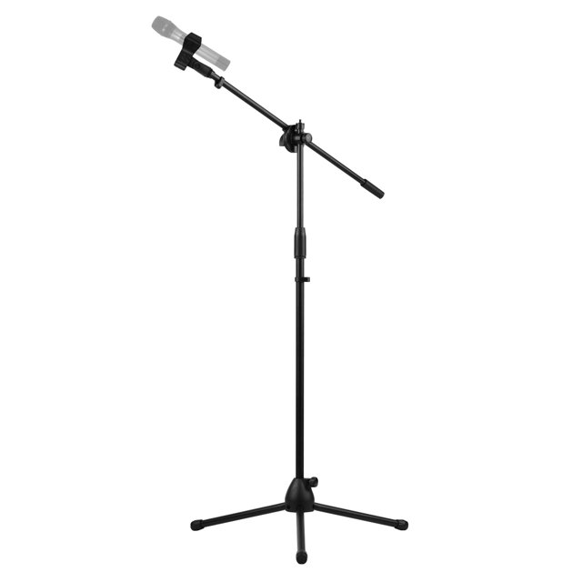 Soporte 140cm / 4.6ft Soporte de luz de altura ajustable Kit de soporte de trípode de piso de aleación de aluminio duradero con soporte para clip de micrófono para grabación de video en vivo Abanopi Pararse
