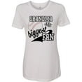 thumbnail image 3 of Inktastic Grandma and Biggest Fan Baseball Family Fan Women's T-Shirt, 3 of 5