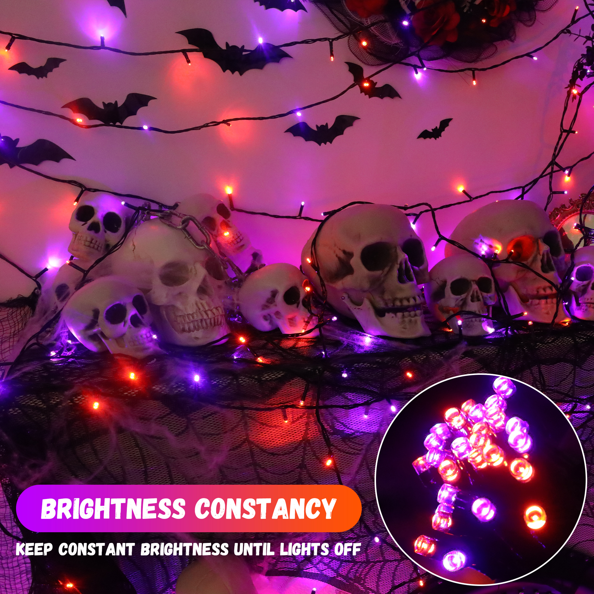 Magotan 300 LED Halloween String Lights photo 5