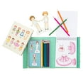 thumbnail image 2 of Kit de muñecas de papel Tiger Tribe, diseño vintage y vestido para 2 muñecas, 2 of 5