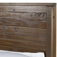 thumbnail image 5 of Camaflexi Baja Solid Wood King Platform Bed in Walnut, 5 of 7