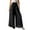 Black-A1, variant on Lodgix Women's Chiffon Dress Beach Wide Leg Palazzo Pants Elastic Waist Trouser Purple-2XL