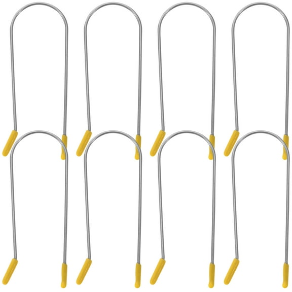 Pungan hot roller clips 16pcs Hot Curler Clips for Most Sized Rollers,2.76"X1"X0.12"