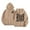 Khaki-B, variant on Male and Women Autumn Casual Hoodie for and Winter Solid Color Sweatshirt Women Coconut Printing Sweater Hooded Womens Hoodies with Zipper Long Sleeve Pocket Sweater