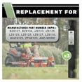 thumbnail image 2 of Terre Products, 3 Pack High Lift Lawn Mower Blades, 61 Inch Deck, Replacement for Ferris 1520842, 1520842S, 5020842, 5101755S, Bobcat 112111-03, Scag 48111, 481708, 481712, 539101733, 2 of 7