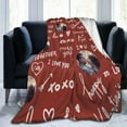 thumbnail image 6 of Personalised Blanket Custom Blanket with Photos Text, Custom Christmas Blanket with Photo Collages, Personalized Photo Gifts for Christmas Xmas New Year Birthday Wedding Anniversary, 6 of 6
