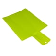 thumbnail image 2 of Folding Cutting Board Plastic Mat Ultra-Light Flexible Foldable Chopping Board Non-Slip for Kitchen,Vegetable and Fruit Chopping Cutting and Rinsing (Green), 2 of 2