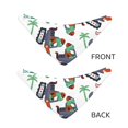 thumbnail image 6 of Kll Dinosaur On Excavator2 Dog Bandanas,Triangle Reversible Pet Scarf For Small Medium Large And Extra Large Dogs-Small, 6 of 8