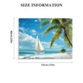 thumbnail image 3 of Sailing Boat at Sea Canvas Art, Unframed 20x16 Inch, Nautical Coastal Decor for Beach House, 3 of 6
