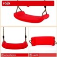 thumbnail image 5 of Children Seat Swing Heavy Duty Rope Adjustable Durable Kids Swing Seat Board for Indoor Outdoor Red, 5 of 5