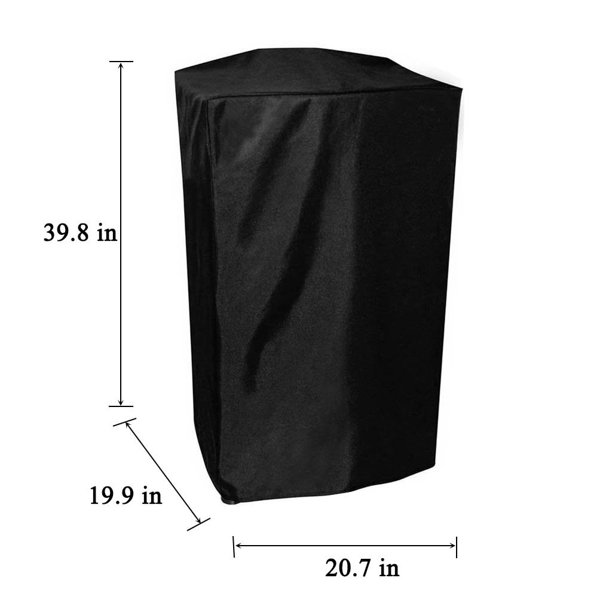 Onlyfire 30Inch Smoker Cover for 30" Masterbuilt Propane Smoker, Black