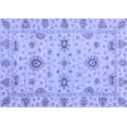 thumbnail image 1 of Ahgly Company Machine Washable Indoor Rectangle Oriental Blue Traditional Area Rugs, 3' x 5', 1 of 4
