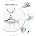 thumbnail image 3 of Fish Urn Necklace for Ashes for Men Women Memorial Jewelry Keepsake Necklace for Human/Pet Ashes, 3 of 7