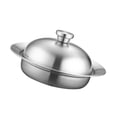 thumbnail image 4 of deevoka Steaming Plate Poacher for Coarse Grains Potatoes Cereals 17cmx21cmx27cm, 4 of 9