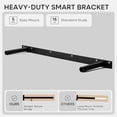 thumbnail image 3 of Oak Floating Shelves 30 inch Long, High End Solid Real Wood 30inch Floating Shelf for Wall Mounted, Honey Oak Wooden 30in Floating Shelves, Heavy Duty Bracket, 30 X 6.5 X 1.75 in, Set of 2, 3 of 5
