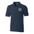 thumbnail image 2 of Men's-Cutter & Buck  Navy New England Revolution Big & Tall Advantage Eco Tri-Blend Pique Polo, 2 of 3