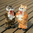 thumbnail image 3 of Jouet Chat Électrique Dansant, à Piles (3AA Non Inclus), Roule et Rit, Se Synchronise avec la Musique, Accessoire de Fête Hilarant, 3 of 5