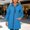 Blue, variant on Women's Mid Length Hooded Windproof Jacket, Adjustable Cuff Full Zip Lightweight Outdoor Trench Coat with Zipper Pocket for 2026 Spring Fall Daily Hiking Layering