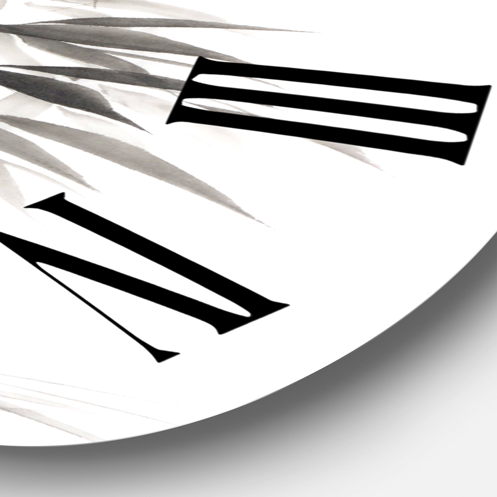 Designart 1 in Quartz Traditional Wall Clock