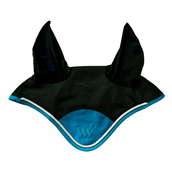 Woof Wear Ergonomic Fly Veil - Medium Black and Ocean