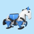 thumbnail image 1 of Juguete de energía solar que ensambla juguetes educativos con forma de animal Juguete de experimento de ciencia forma de caballo perfke coche de juguete de energía, 1 of 9
