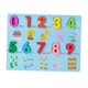 thumbnail image 3 of Tablero de reconocimiento de números y letras para niños, rompecabezas colorido para educación temprana 0-9 digital, 3 of 9