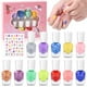 thumbnail image 1 of Kit de esmaltes de uñas ETYJO 12 colores arcoíris lavables para niños de 3 a 12 años, 1 of 7