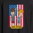 thumbnail image 3 of Beavis & Butthead - Americana  - Men's Long Sleeve T-Shirt, 3 of 5