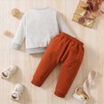thumbnail image 6 of Toddler Baby Boy Clothes Fall Winter Outfit Long Sleeve Sweatshirt Tops Stretch Pants Playwear Set Baby Boy Clothes Toddler Boy Winter Outfits Set 12 18 Months 2T 3T 4T,Grey,18-24 Months, 6 of 6