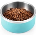 thumbnail image 3 of Xiao Hua A high-quality 304 stainless steel dog bowl, suitable for small and medium-sized dogs as a non slip pet bowl, pet feeder cat water bowl, leak free, 3 of 4