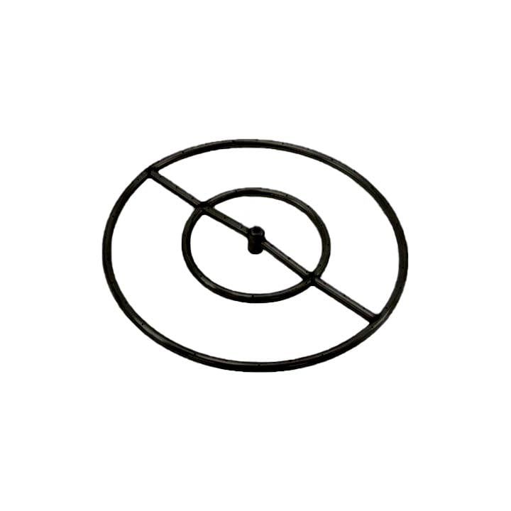 Rasmussen Black Iron Fire Pit Burner Ring, Natural Gas, 22