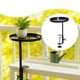 thumbnail image 1 of Estante para plantas de alféizar de de hierro, organizador multifuncional para jardín, accesorio de fácil instalación, regalos, bandeja con S, 1 of 8