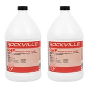 (2) Gallons Rockville RHF Water-Based Haze Machine Fluid Juice No-Clog