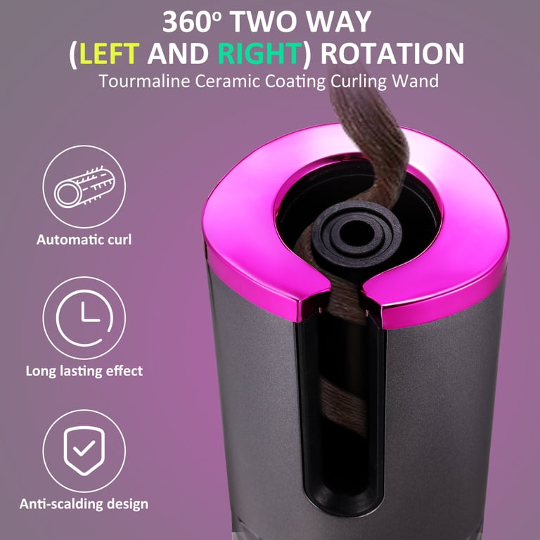 Cordless Hair Curler-Cordless USB Rechargeable Automatic  display picture 2