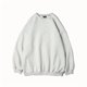 thumbnail image 2 of Blusas y camisas de manga larga con cuello redondo para hombre, sudadera holgada con cuello redondo de color liso, blusa de poliéster para hombre, 2 of 3