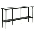 thumbnail image 2 of Evelyn&Zoe Modern/Contemporary 55" Wide Blackened Bronze Console Table, 2 of 7