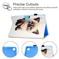 thumbnail image 3 of Allytech Galaxy Tab S5e 10.5 Case 2019 T720 T725 T727 Tablet Cover, Cat Slim Kickstand Sleeve with Pencil Holder Auto Sleep/Wake Sleeve Card Slot Case for Samsung Galaxy Tab S5e 10.5 Inch,Cat, 3 of 8