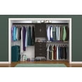 thumbnail image 4 of Closetmaid Ss25-Cos2d4dr Suitesymphony 7 To 10 Foot Wide Closet System Organizer Kit -, 4 of 7