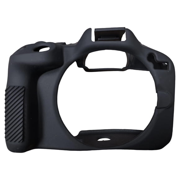 Bunblic Camera Case Cover Protector Shockproof Dustproof Comfortable Lightweight Soft Silicone Shell Cover for R50 Mirrorless Camera Black